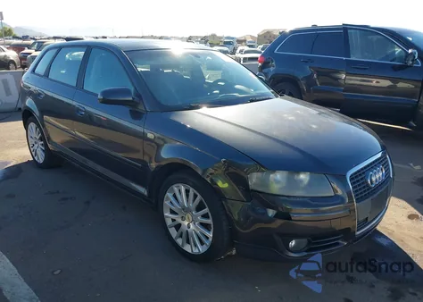 2006 Audi A3 2.0T z USA, uszkodzony, nr VIN WAUNF78P46A029130